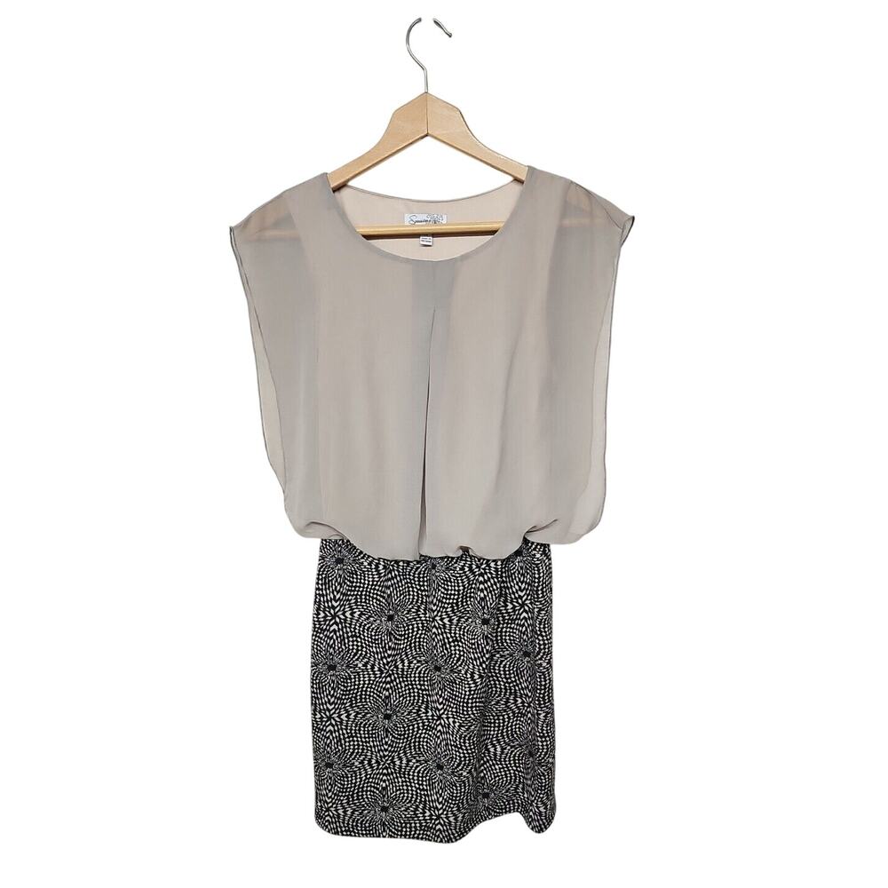 Speechless Sleeveless Dress Size M Blousen Office Geometric